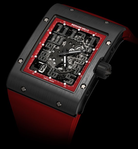 Replica Richard Mille RM 016 Black Night Black DLC Titanium Watch Replica Richard Mille RM 016 Black Night Black DLC Titanium Watch